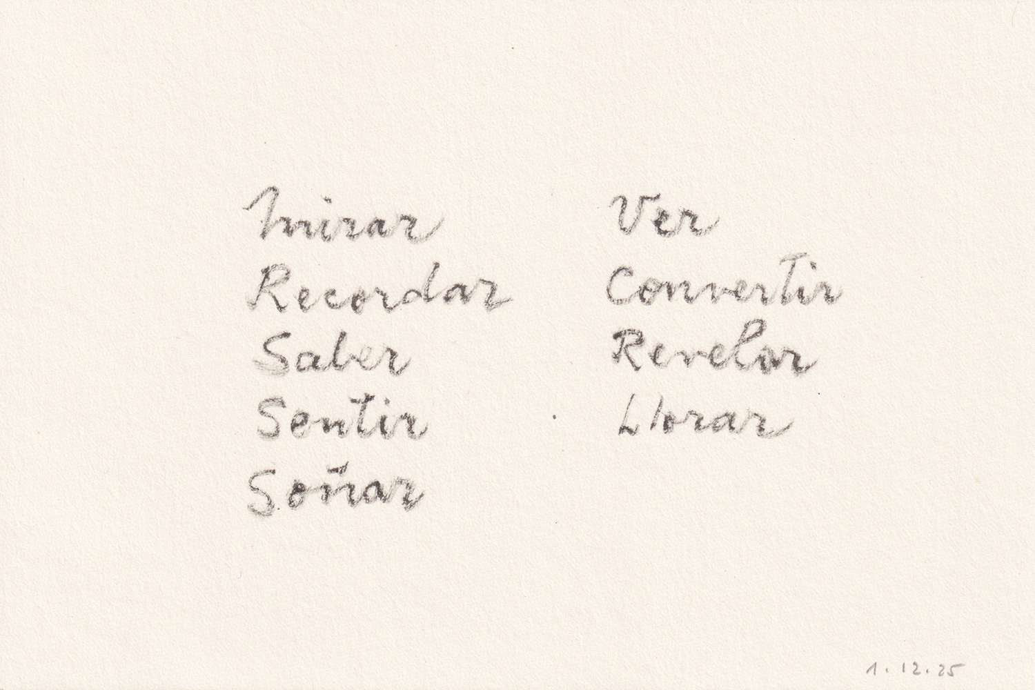 Natalia Blanch, Minimal Drawings