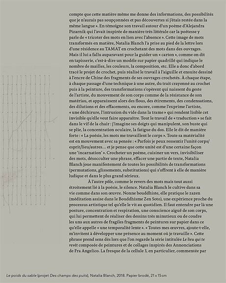 Natalia Blanch, Lucile Bertrand, I dwell in Possibility