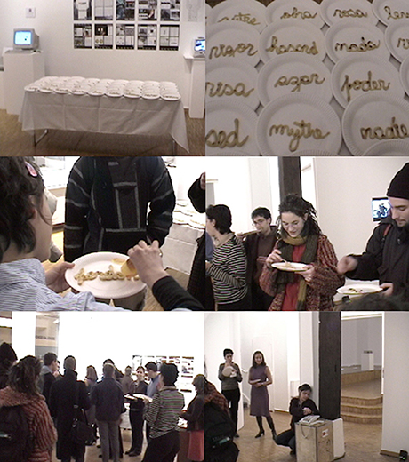 Natalia Blanch, L'artiste portatif exhibition