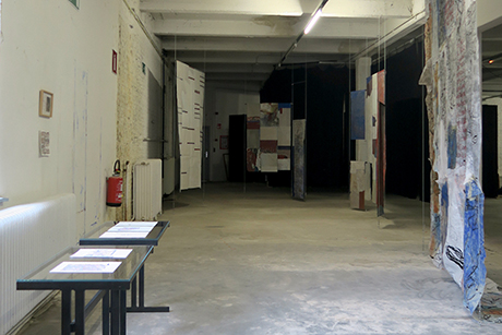 Natalia Blanch, installation Le lieu qui te revêt