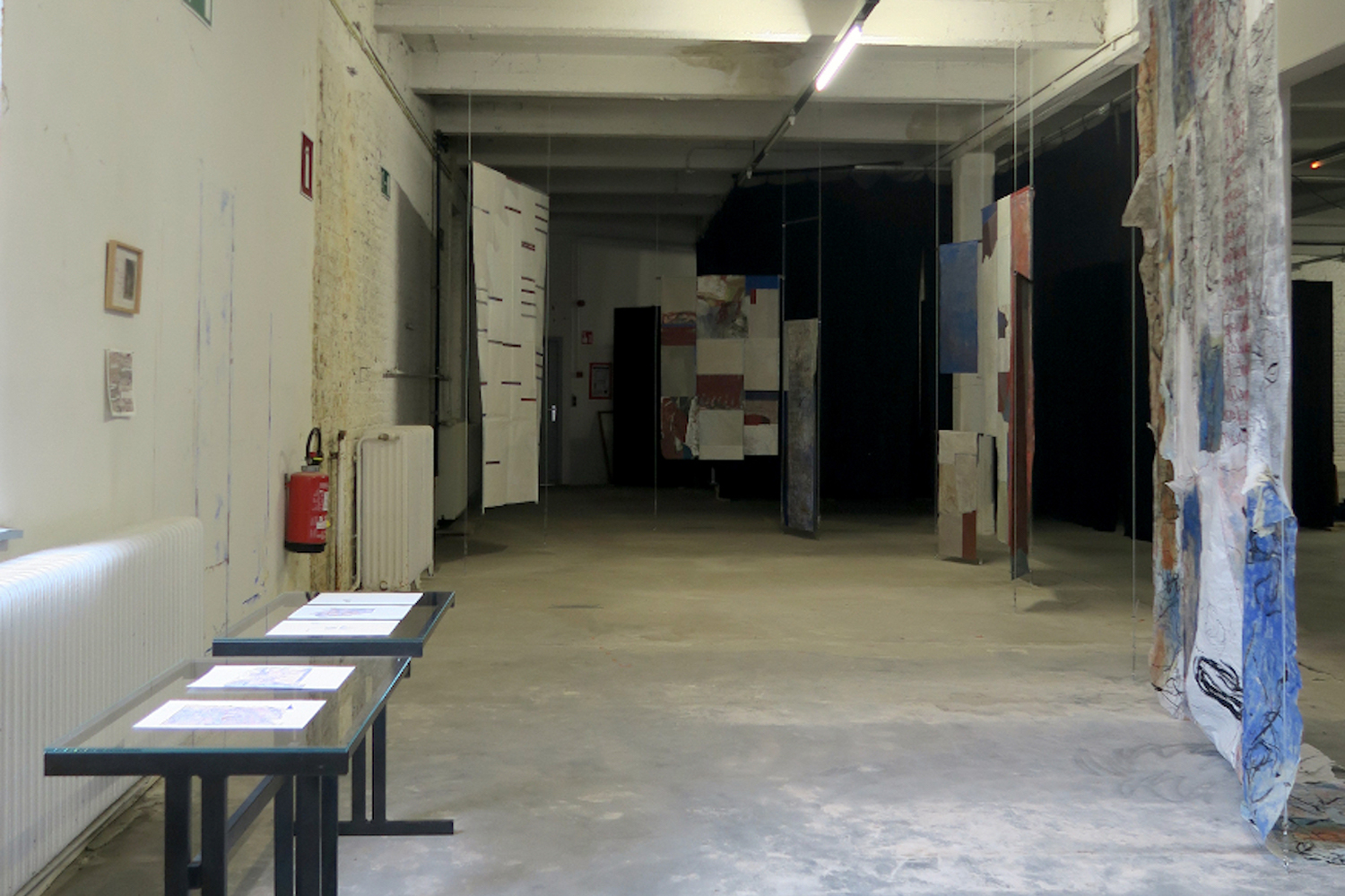 Natalia Blanch, installation Le lieu qui te revêt