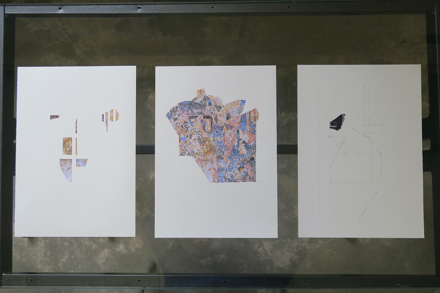 Natalia Blanch, installation Le lieu qui te revêt