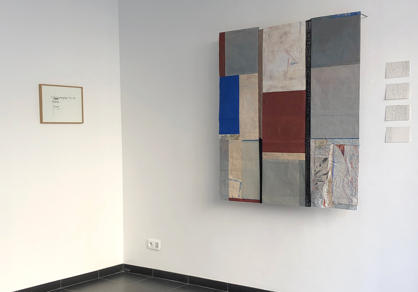 Natalia Blanch, Ensemble errant, Text Texture Textile exhibition