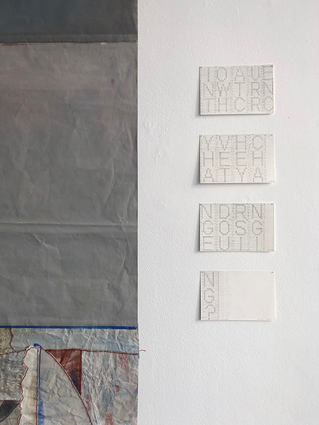 Natalia Blanch, Ensemble errant, Text Texture Textile exhibition