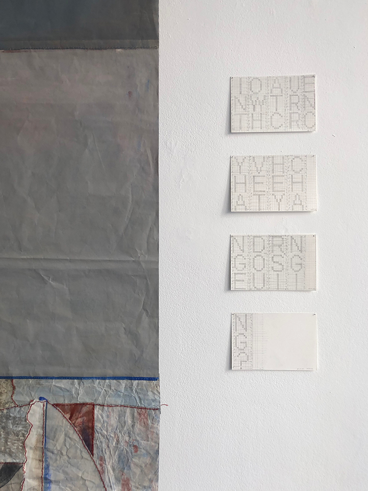 Natalia Blanch, Ensemble errant, Text Texture Textile exhibition