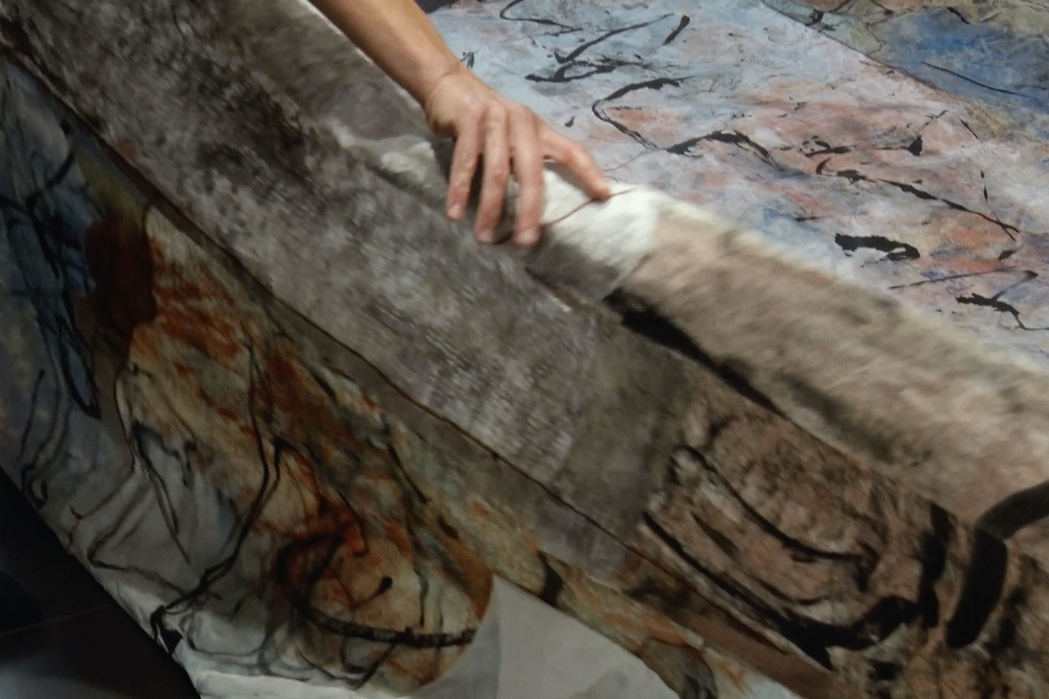 Natalia Blanch, Langue vagabonde, Text Texture Textile exhibition