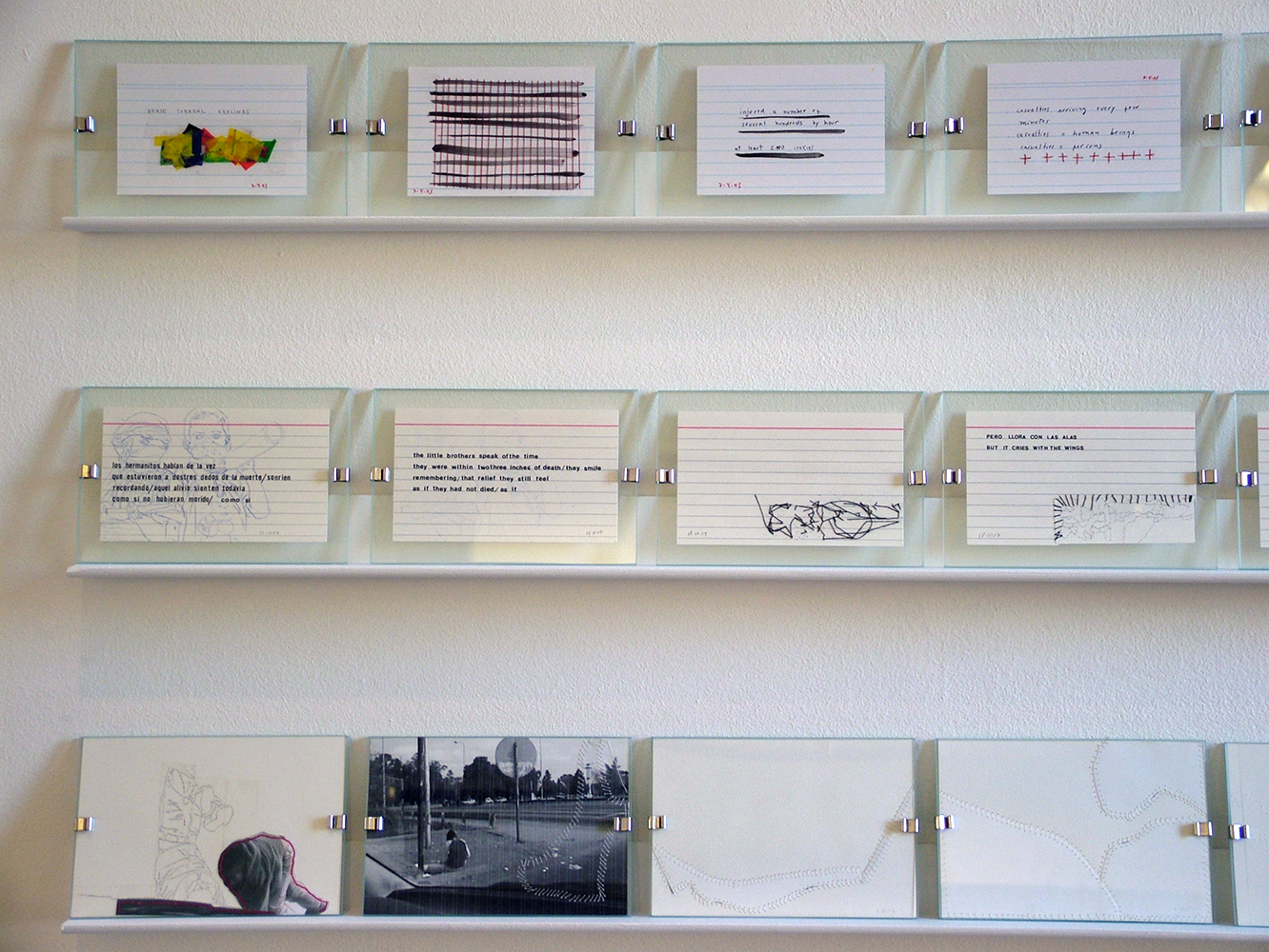 Natalia Blanch, Un moment sur l'aile du vent exhibition