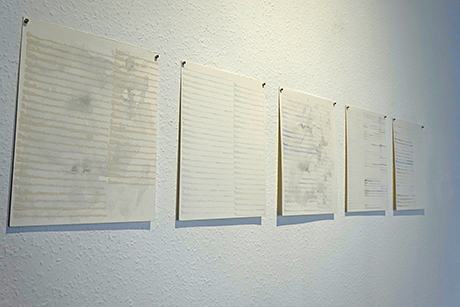 Natalia Blanch, Where the gaze gets touched exhibition
