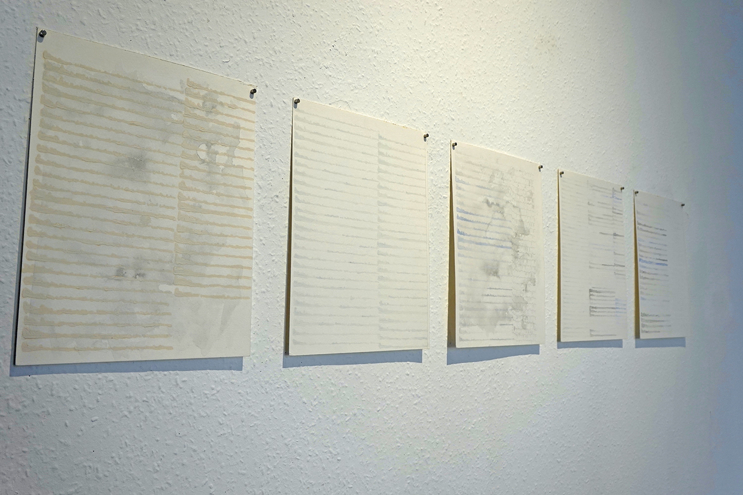 Natalia Blanch, Where the gaze gets touched exhibition