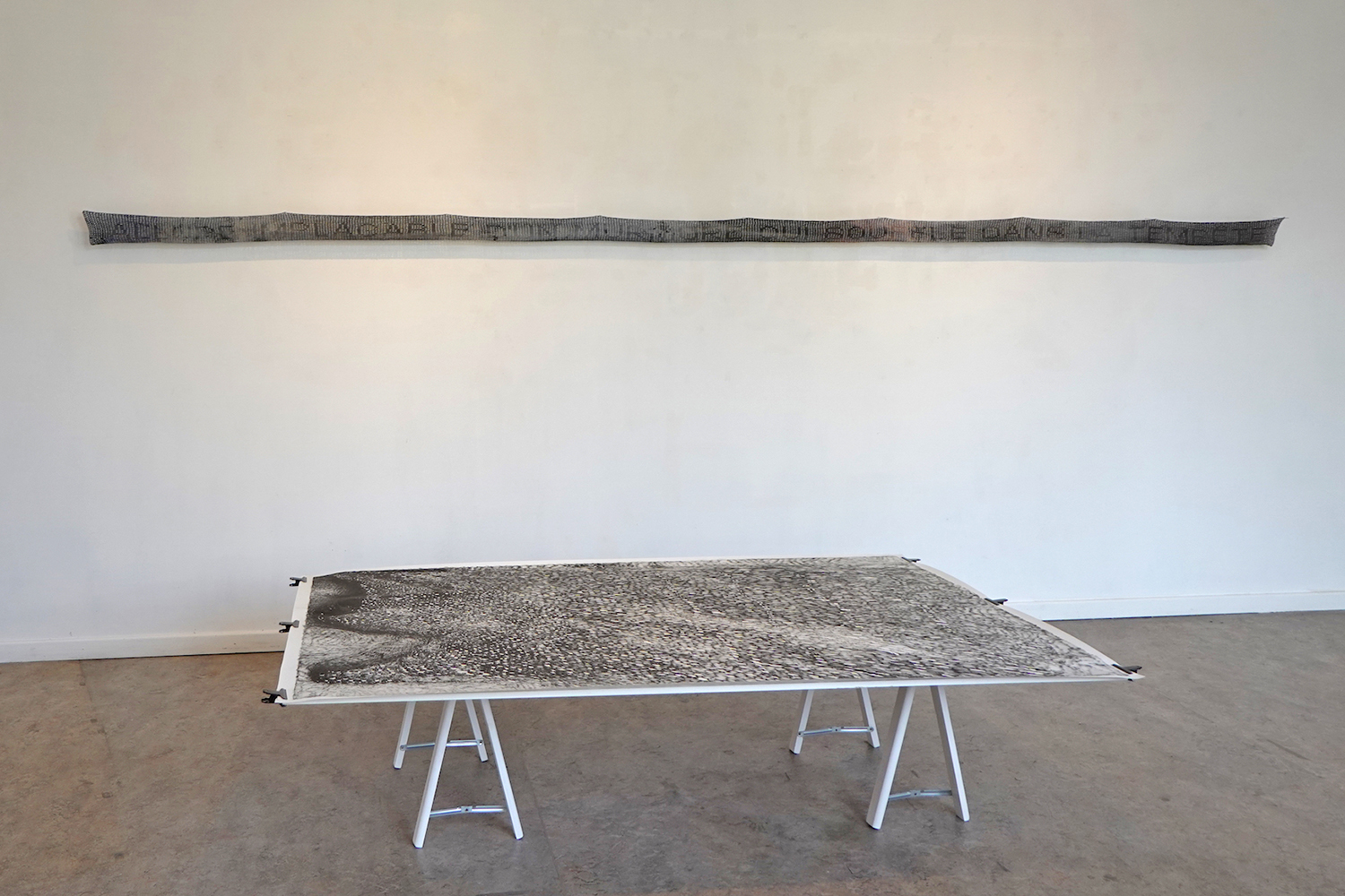 Natalia Blanch, Where the gaze gets touched exhibition