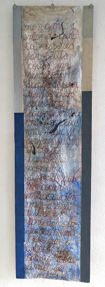 Natalia Blanch, Where the gaze gets touched exhibition