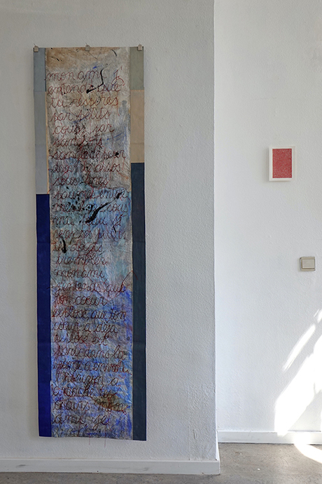 Natalia Blanch, Where the gaze gets touched exhibition