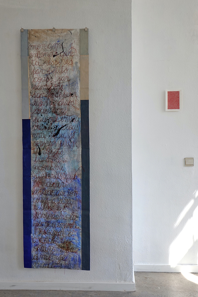 Natalia Blanch, Where the gaze gets touched exhibition