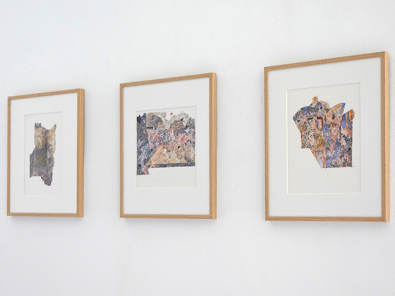 Natalia Blanch, Where the gaze gets touched exhibition