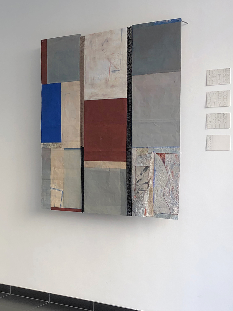 Natalia Blanch, Ensemble errant, Texte Texture Textile exhibition