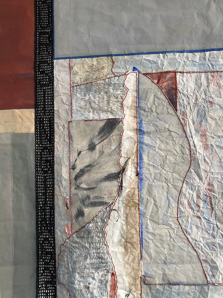 Natalia Blanch, Ensemble errant, Texte Texture Textile exhibition