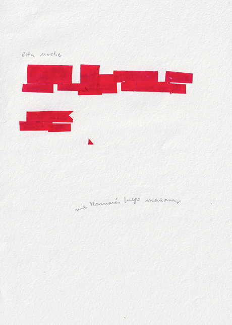 Natalia Blanch, Ne parlons pas de cette nuit from Des champs des puits project