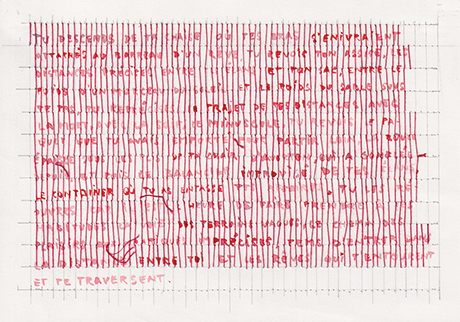 Natalia Blanch, Tu descends from Des champs des puits project
