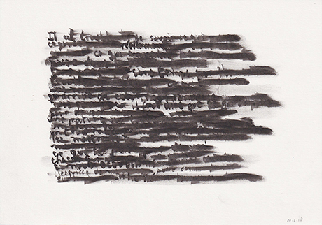 Natalia Blanch, Une rature from Des champs des puits project
