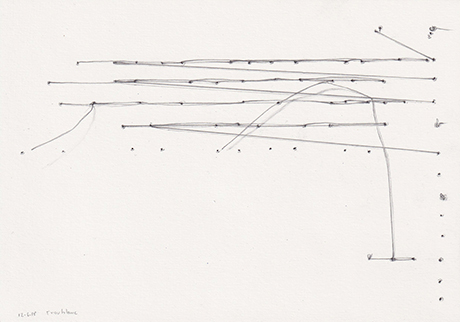 Natalia Blanch, Une rature from Des champs des puits project