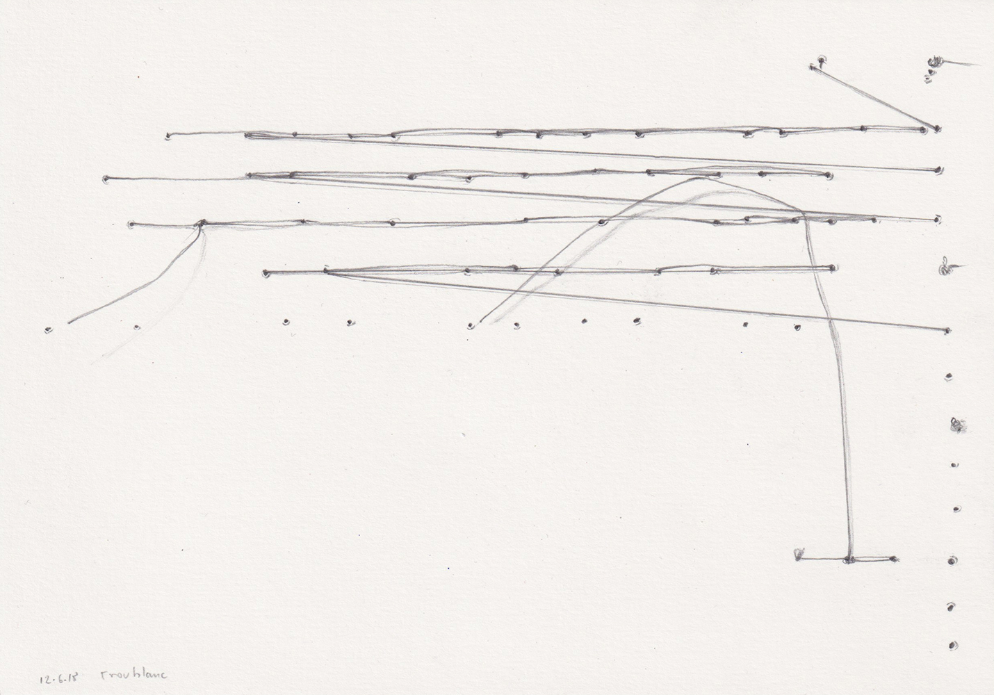 Natalia Blanch, Une rature from Des champs des puits project