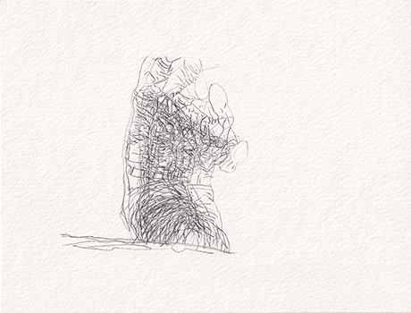 Natalia Blanch, Feu Rouge drawing